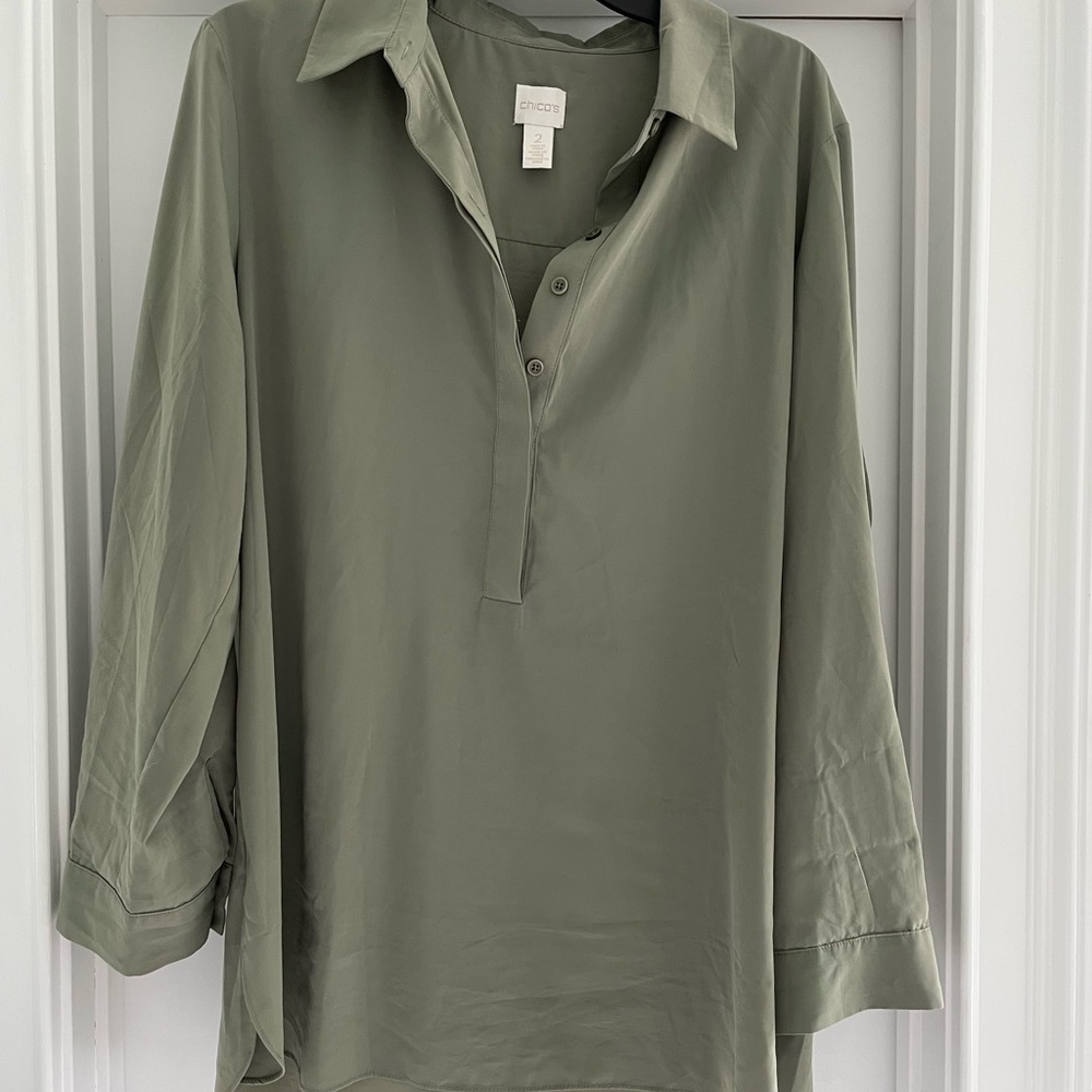 Chico blouse size “2” Large